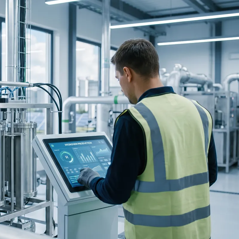 Industrielle Produktionsanlage für Wartung und Instandhaltung