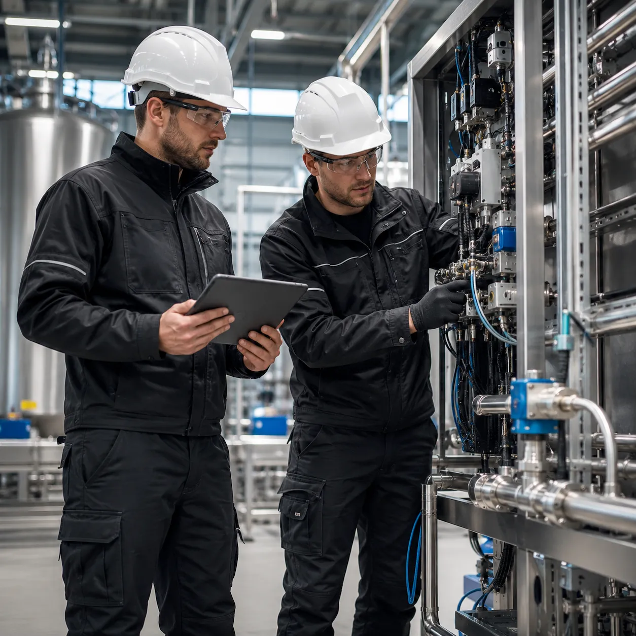 MD Industry Fachkräfte als zuverlässiger Partner für industrielle Instandhaltung